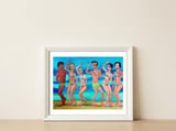Punta Mogotes Beach — framed, leaning against the wall thumbnail