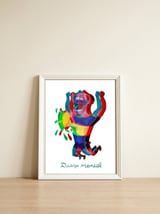 Gool 3 — framed, leaning against the wall thumbnail