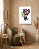 Gool 3 framed in a tender room thumbnail
