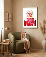 Mozart 2 3 framed in a tender room thumbnail