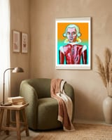 Mozart 2 6 framed in a tender room thumbnail