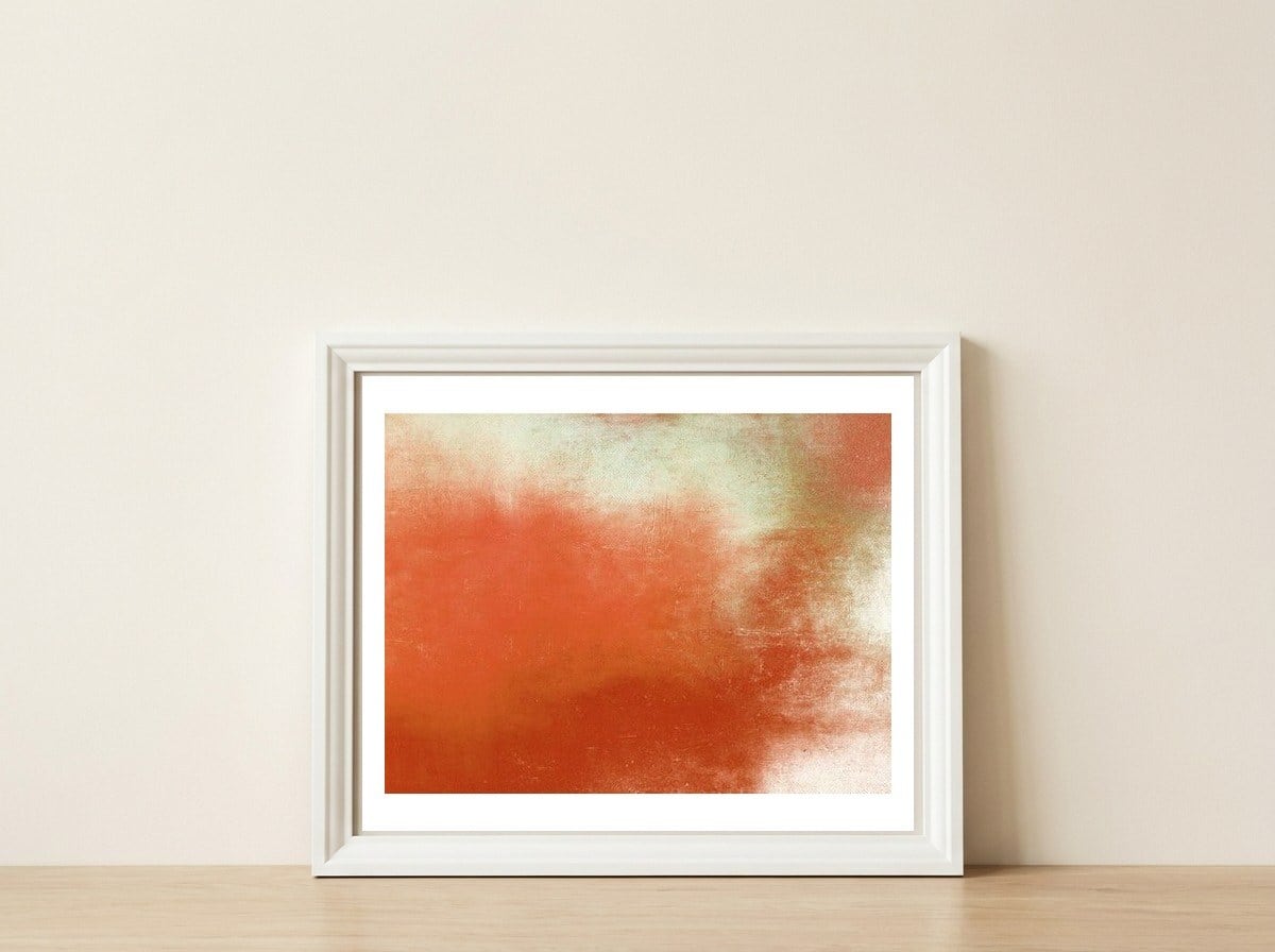 Catalysis 3 — framed, leaning against the wall
