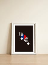 Abstract modern 11 — framed, leaning against the wall thumbnail