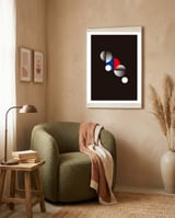 Abstract modern 11 framed in a tender room thumbnail
