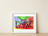 Tangueria 4 — framed, leaning against the wall thumbnail
