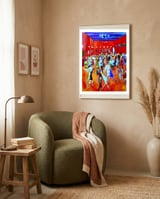 Tangueria 2 3 framed in a tender room thumbnail