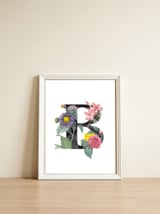 Letter B — framed, leaning against the wall thumbnail