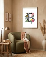 Letter B framed in a tender room thumbnail