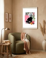 Warhol framed in a tender room thumbnail