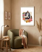 Fancy Napoleon framed in a tender room thumbnail