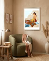 Beach Besties  framed in a tender room thumbnail
