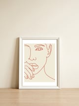 Tempted — framed, leaning against the wall thumbnail