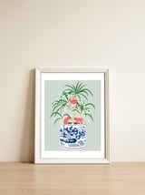 Tropical Bonsai — framed, leaning against the wall thumbnail