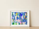 The Grand Scheme Of Leaves — framed, leaning against the wall thumbnail