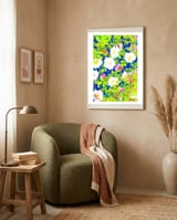 Pop Flowers framed in a tender room thumbnail