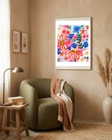 That Floral Summer Kinda Feeling framed in a tender room thumbnail
