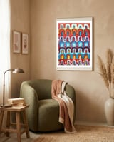 Ondas 13 framed in a tender room thumbnail