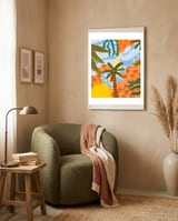A Beautiful Day Begins With A Beautiful Mindset framed in a tender room thumbnail