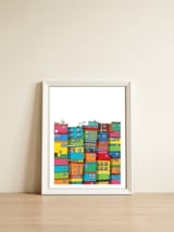Favela — framed, leaning against the wall thumbnail