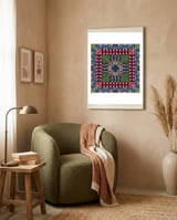 Tatreez 17 framed in a tender room thumbnail