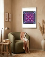 Tatreez 9 framed in a tender room thumbnail
