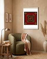 Tatreez 14 framed in a tender room thumbnail