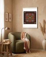 Tatreez 26 framed in a tender room thumbnail