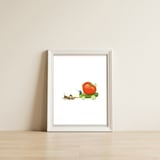 Cucumber Ride — framed, leaning against the wall thumbnail