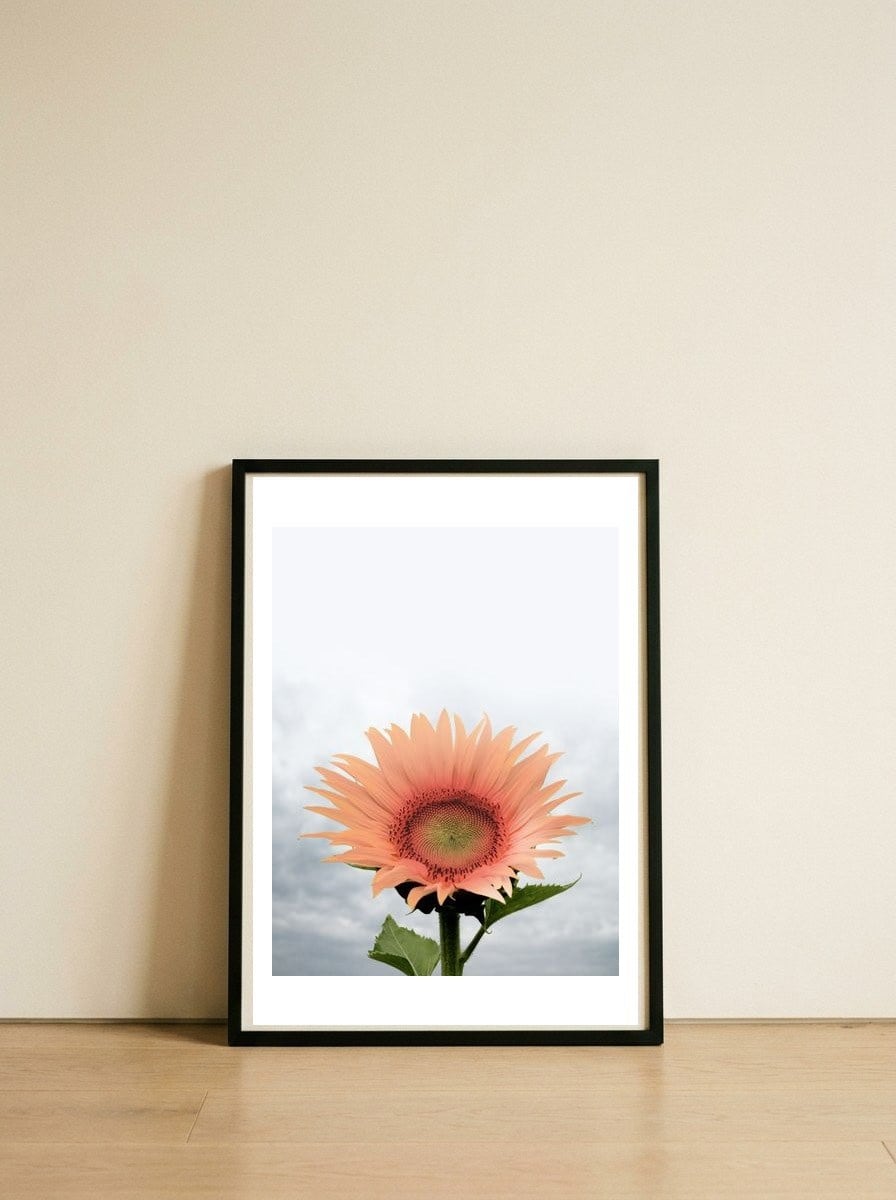 12 — framed, leaning against the wall