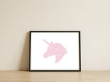 unicorno — framed, leaning against the wall thumbnail