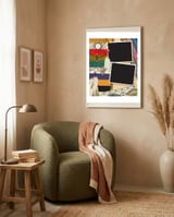Dream Catcher Collage framed in a tender room thumbnail