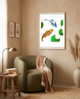 The pond framed in a tender room thumbnail
