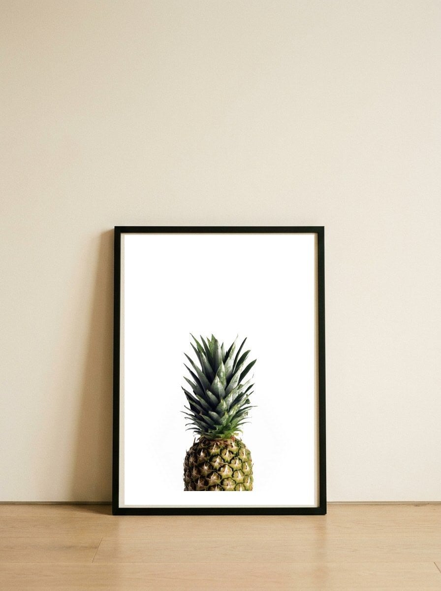 21 — framed, leaning against the wall