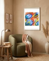 Olympics framed in a tender room thumbnail