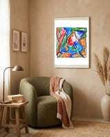 color emergences framed in a tender room thumbnail