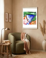 color subtleties in strokes 2 framed in a tender room thumbnail