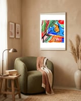 color subtleties in strokes 3 framed in a tender room thumbnail