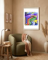 colors and facts 1 framed in a tender room thumbnail