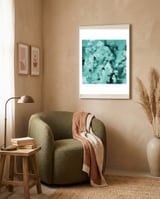 green on the run framed in a tender room thumbnail