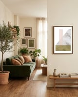 44 framed in a grounding room thumbnail