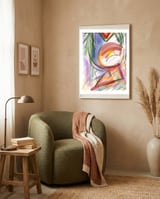 multicolor 1 framed in a tender room thumbnail