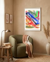 Paths in color 2 framed in a tender room thumbnail