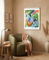 Faith, love and hope framed in a tender room thumbnail