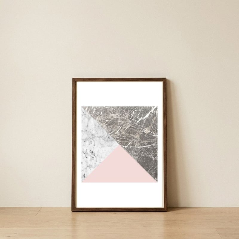 47 — framed, leaning against the wall