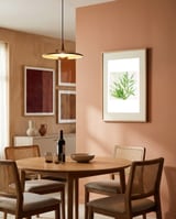 Wild Greenery Abstract Botanical framed in a intimate room thumbnail