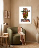 Cowboy framed in a tender room thumbnail