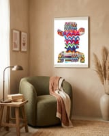 Cowboy framed in a tender room thumbnail