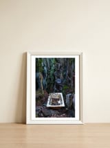 Dinorwic slate quarries in Llanberis, Wales, 2 — framed, leaning against the wall thumbnail