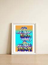 Cowgirl D 2 — framed, leaning against the wall thumbnail