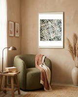 Symmetry In Chaos 3 framed in a tender room thumbnail
